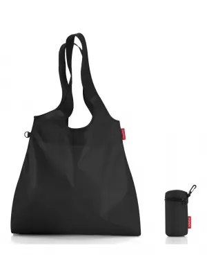 Sac REISENTHEL MINI MAXI SHOPPER L NEGRU