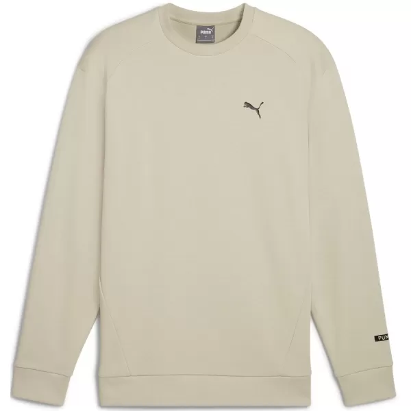  Hanorac pentru bărbați PUMA RAD/CAL CREW DK 68161868 PRAF DE DEȘERT 