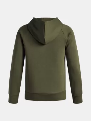 Hanorac pentru băiat UNDER ARMOUR UA RIVAL FLEECE BL HOODIE 1379791-390 VERDE