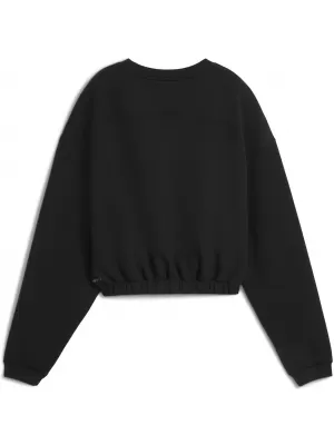 Panoul pentru doamne PUMA W CLOUDSPUN CREW 52746101 PUMA NEGRU