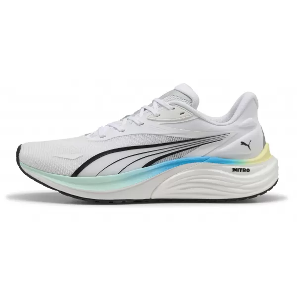  Cizme PUMA ELECTRIFY NITRO 4 310789-11 PUMA WHITE/MINT MELT/SP BLUE 
