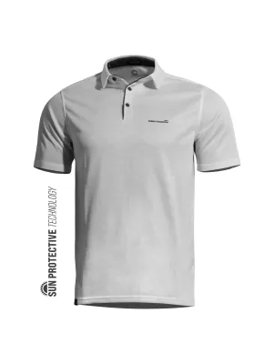 Tricou pentru bărbați cu guler PENTAGON VANQUISH POLO SHIRT K09048 ALB
