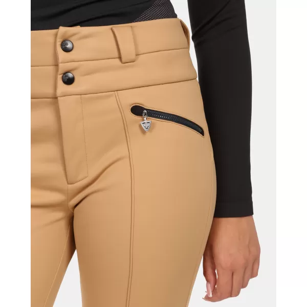  Pantaloni de schi pentru femei KILPI MAURA-W ZL0405KI BEJ 