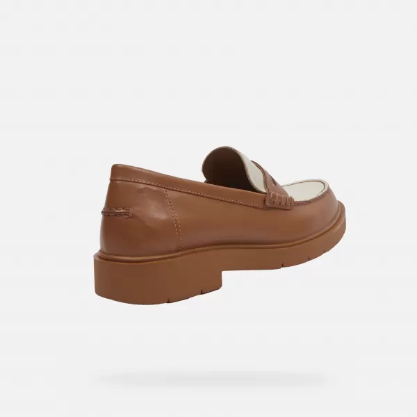  Mocasini de dama GEOX SPHERICA EC1 MARO 