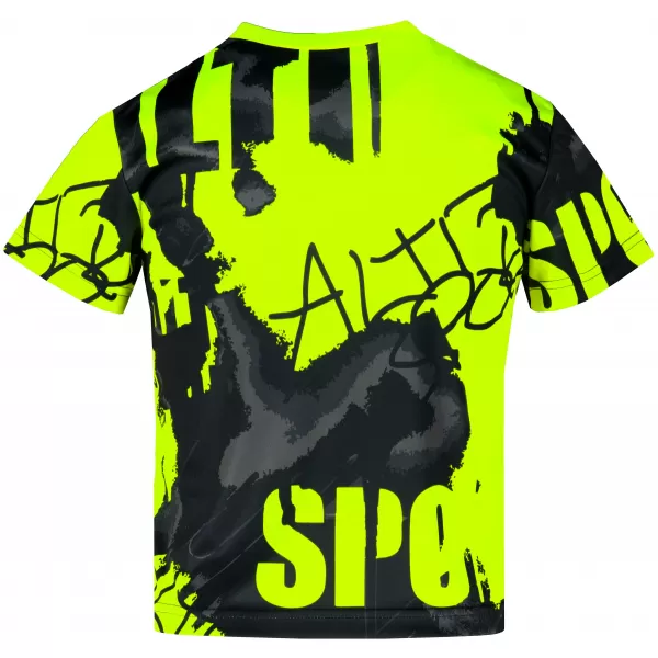  Premium funcțional pentru copii ALTISPORT VOJ/ALK076TR01 NEGRU/FLUO YELLOW 