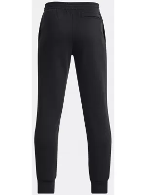 Pantaloni de trening pentru băieți UNDER ARMOUR UA RIVAL FLEECE JOGGERS 1379787-001 NEGRU