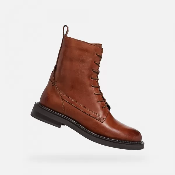  Botine de dama GEOX SERILDA MARO DESCHIS 