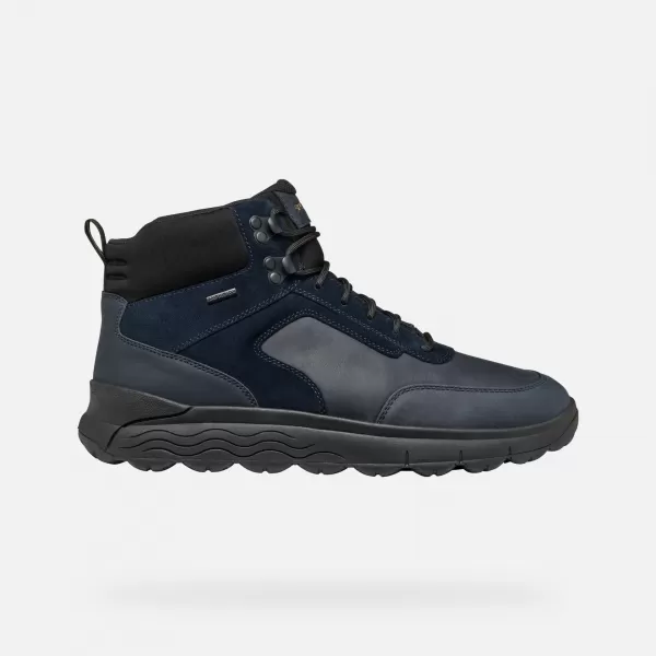  Botine pentru bărbați GEOX SPHERICA 4X4 ABX G006729 ALBASTRU ÎNCHIS 