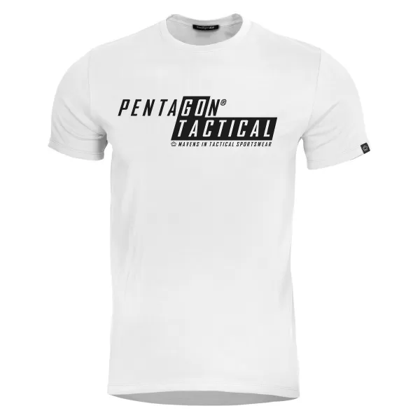  tricou PENTAGON AGERON GO TACTICAL K09012 ALB 