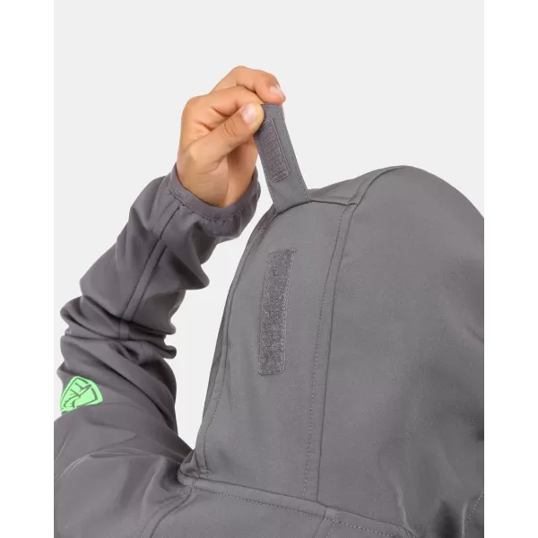  Jachetă softshell pentru copii KILPI RAVIO-J ZJ0105KI NEGRU 