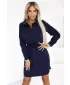 Rochie NUMOCO 284-4 ALBASTRU