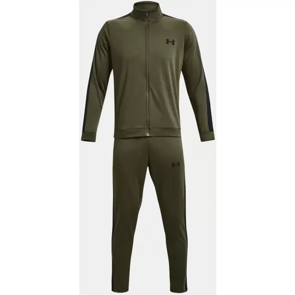  Set pentru bărbați UNDER ARMOUR UA KNIT TRACK SUIT 1357139-390 VERDE 