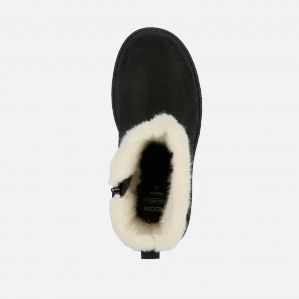  Cizme de iarnă pentru fete GEOX SHAYLAX WPF J46EYA00022C9999 NEGRU 