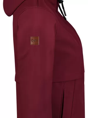 Palton softshell pentru femei NORDBLANC NBWSL8276 BURGUNDIA
