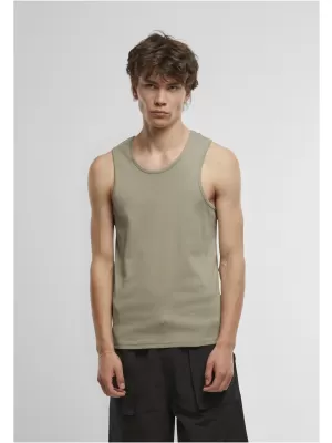 Tricou pentru bărbați URBAN CLASSICS TB7650A MĂSLINIU PAL/ALB