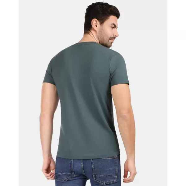  Tricou pentru bărbați KILPI SPACER-M ZM0305KI VERDE ÎNCHIS 