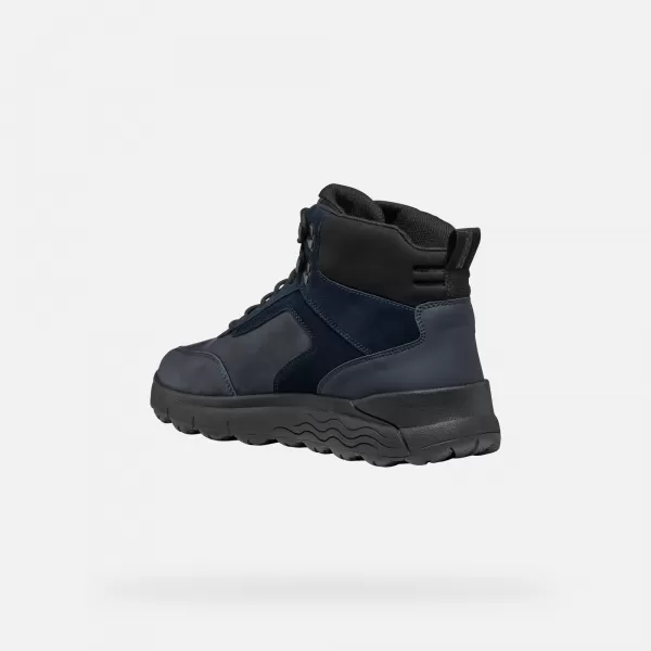  Botine pentru bărbați GEOX SPHERICA 4X4 ABX ALBASTRU ÎNCHIS 