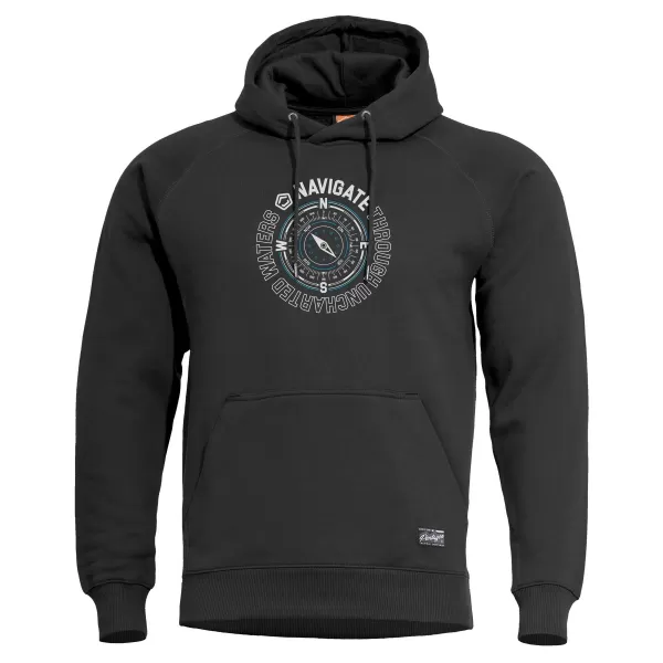  Hanorac PENTAGON PHAETON HOOD SWEATER 01 K09021 NEGRU 
