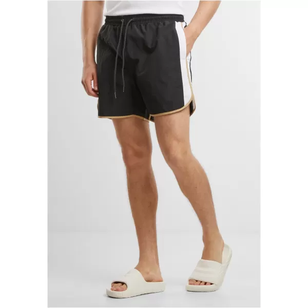  Pantaloni scurți de baie URBAN CLASSICS TB7348 NEGRU 