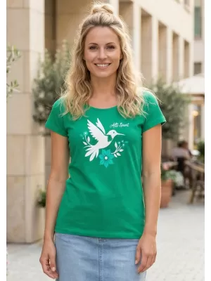Tricou pentru femei cu mâneci scurte ALTISPORT ALW192122 MEDIU