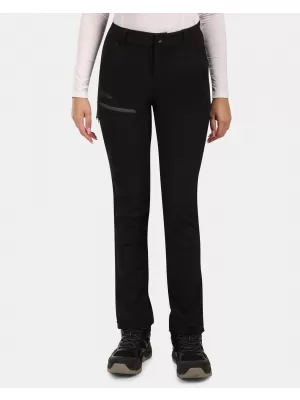 Pantaloni softshell dama KILPI VILLAIN-W ZL0411KI NEGRU