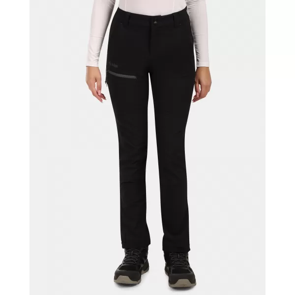  Pantaloni softshell dama KILPI VILLAIN-W ZL0411KI NEGRU 
