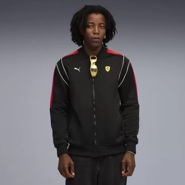  Pánská bunda PUMA FERRARI MT7 TRACK JACKET 63276401 PUMA BLACK 