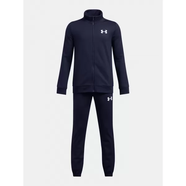  Trusa pentru baieti UNDER ARMOUR UA RIVAL KNIT TRACK SUIT ALBASTRU 