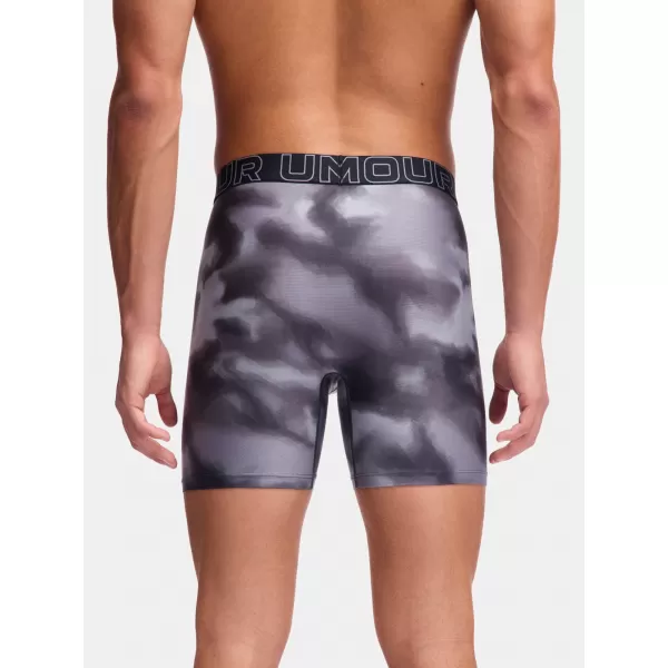  Boxeri pentru bărbați UNDER ARMOUR M UA PERF TECH MESH (3KS) 1383885-024 GRI TITAN 