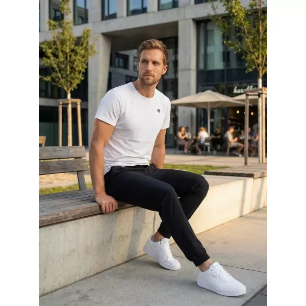  Pantaloni pentru bărbați ALTISPORT ATS JOGGER CLASSIC - FIT NEGRU 