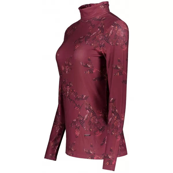  Tricou pentru femei ALTISPORT GERDA BURGUNDIA 