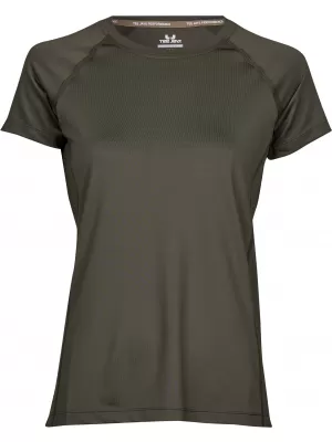 Tricou de dama TEE JAYS | TJ 7021 VERDE INTENS