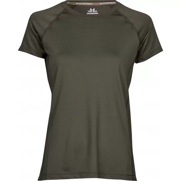  Tricou de dama TEE JAYS | TJ 7021 VERDE INTENS 