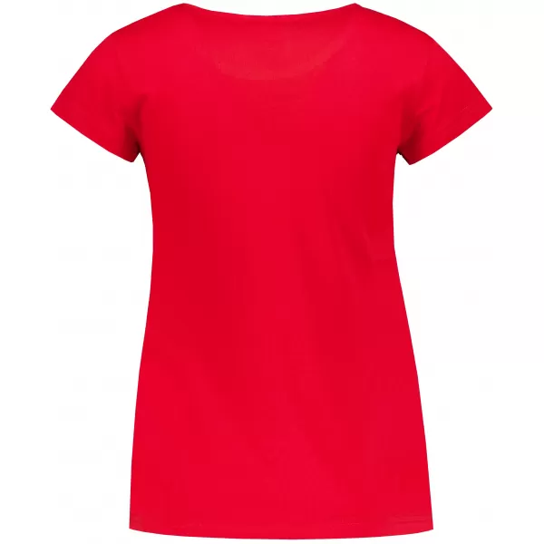  Tricou pentru femei cu mâneci scurte ALTISPORT ALW192122 ROŞU 