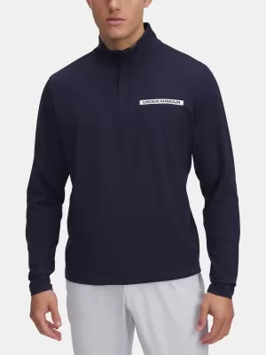 Hanorac pentru bărbați UNDER ARMOUR UA T2G 1/4 ZIP 1389878-410 ALBASTRU