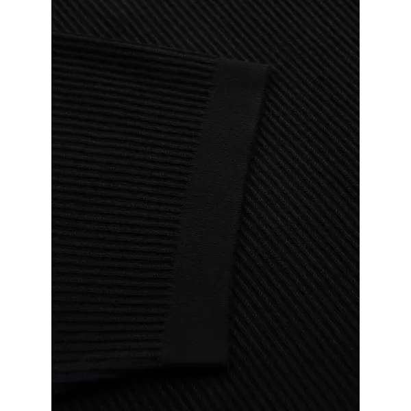  Tricou pentru bărbați OMBRE OM-POSS-0160 NEGRU 