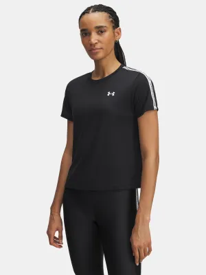 Tricou pentru femei UNDER ARMOUR UA TECH WM TAPE SS 6003915-001 NEGRU