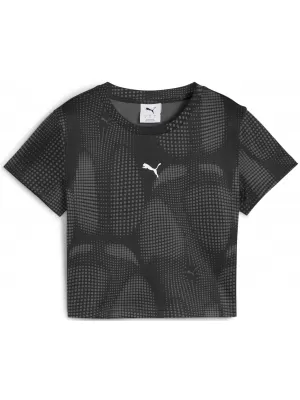 Tricou pentru femei PUMA DARE TO AOP BABY TEE 63214501 PUMA NEGRU