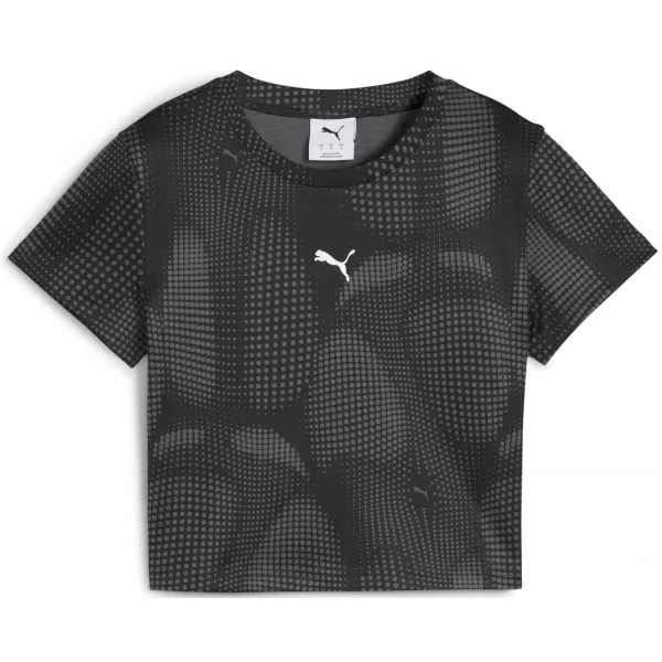  Tricou pentru femei PUMA DARE TO AOP BABY TEE 63214501 PUMA NEGRU 