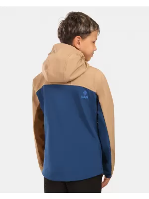 Jachetă softshell pentru copii KILPI RAVIO-J ZJ0105KI ALBASTRU ÎNCHIS