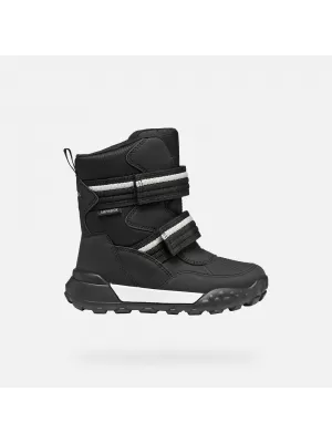 Botine pentru baieti GEOX TREKKYUP ABX J56MBB050FUC9999 NEGRU