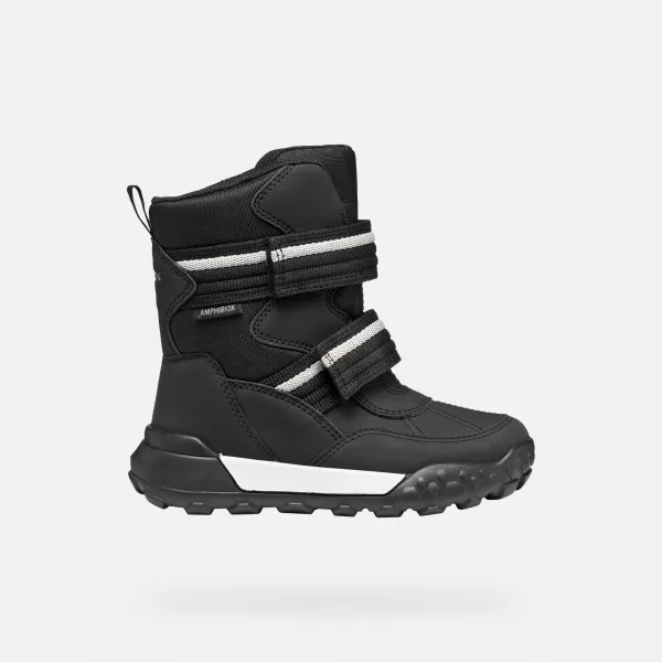  Botine pentru baieti GEOX TREKKYUP ABX J56MBB050FUC9999 NEGRU 
