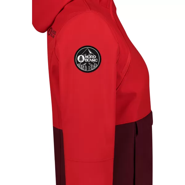  Anorac softshell pentru femei NORDBLANC NBWSL8275 ROŞU 