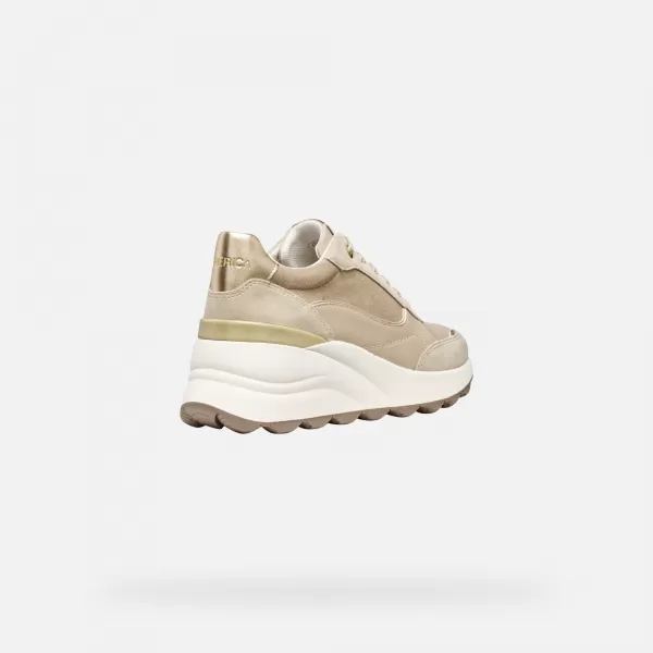  Adidași de damă GEOX SPHERICA EC13 G009316 CREMOS 