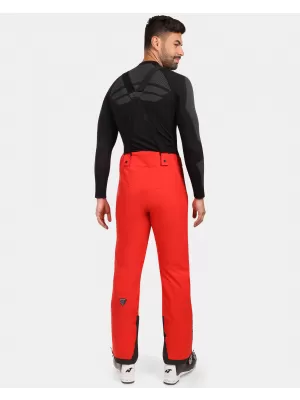 Pantaloni de schi pentru bărbați KILPI METHONE-M ZM0405KI ROŞU