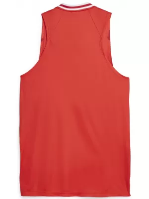 Jersey pentru bărbați PUMA HOOPS TEAM GAME JERSEY 67662804 PUMA RED