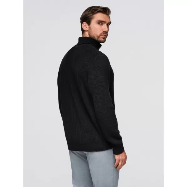  Pulover pentru bărbați OMBRE OM-SWTN-0162 NEGRU 