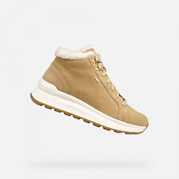  Adidași de damă GEOX SPHERICA ACTIF X2 G009706 MARO DESCHIS 