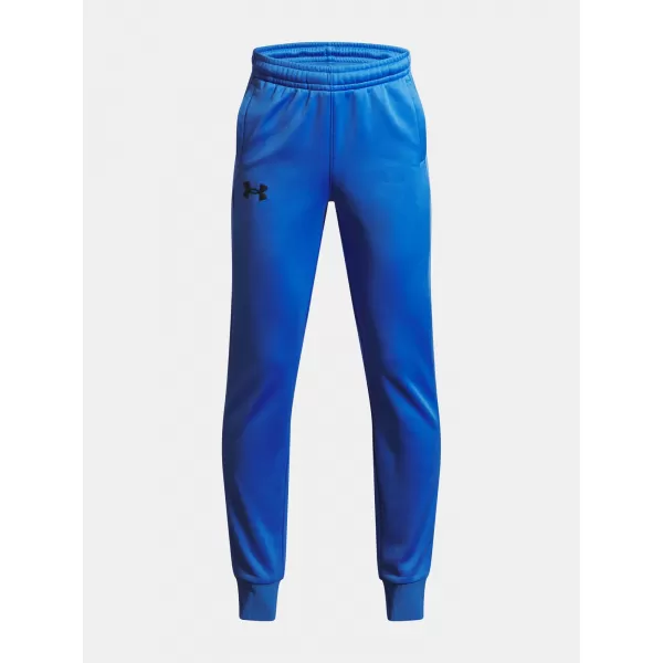  Pantaloni de trening pentru băieți UNDER ARMOUR UA ARMOUR FLEECE JOGGERS 1373543-402 ALBASTRU 