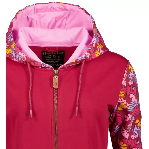  Hanorac de dama ALTISPORT GALAH BURGUNDIA 